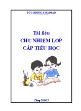Tài liệu Chủ nhiệm lớp cấp Tiểu học